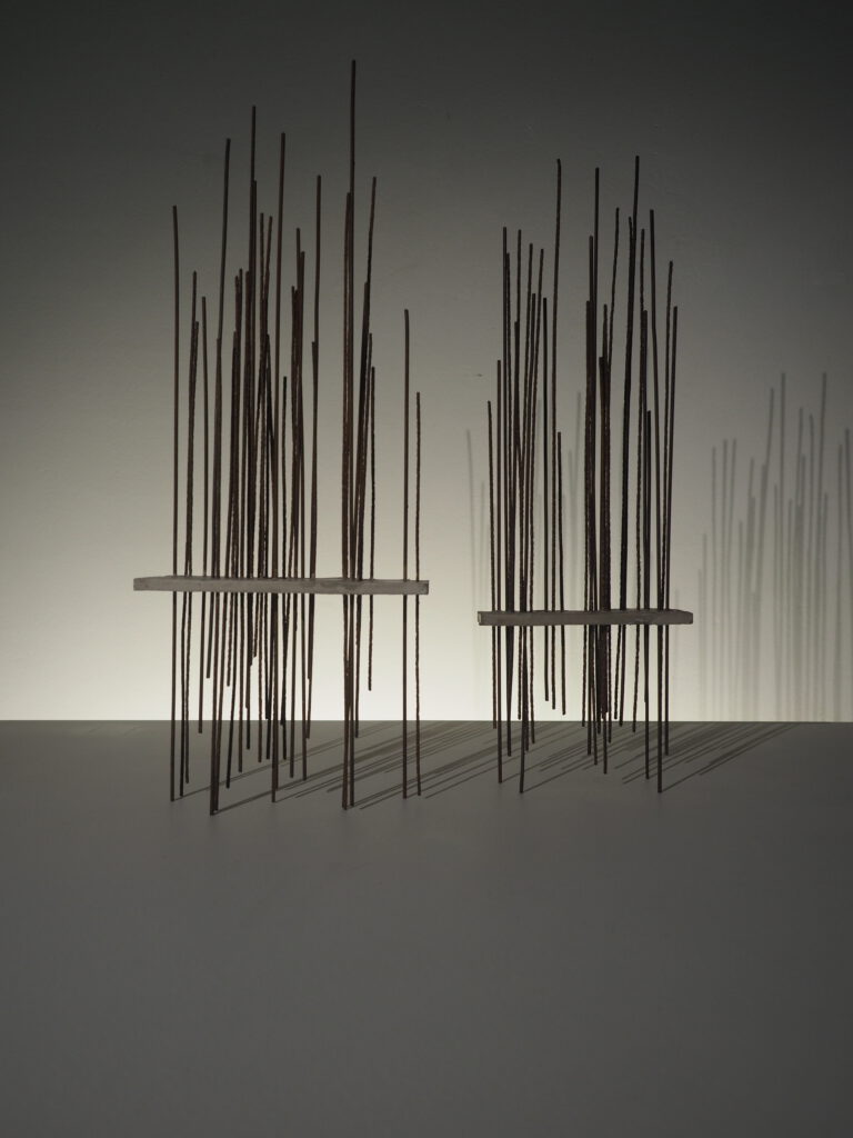 Esculturas Óxido 10 y 11 de Arturo Álvarez